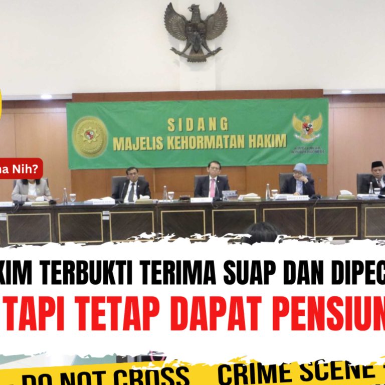 Hakim Terbukti Terima Suap Dan Dipecat, Tapi Tetap Dapat Pensiun. Terjadi Di Negara Mana Nih? | Ep. 2745