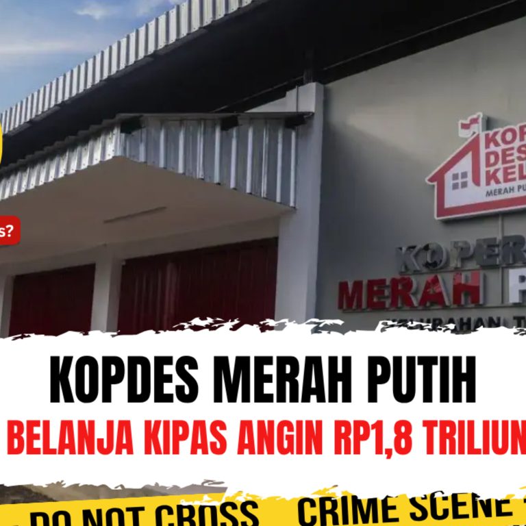 Kopdes Merah Putih Belanja Kipas Angin Rp1,8 Triliun. 1 Kopdes 45 Kipas? | Ep. 2764