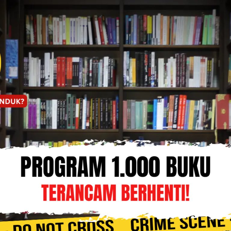 Program 1.000 Buku Terancam Berhenti! LITERASI DIUJUNG TANDUK? | Ep. 2768