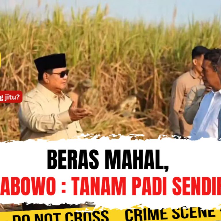 Beras Mahal, Prabowo : Tanam Padi Sendiri! apa solusi yang paling jitu? | Ep. 2770