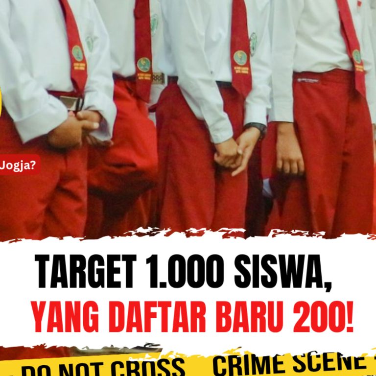 Target 1 000 Siswa, yang Daftar Baru 200! Ada Apa dengan SDN Jogja? | Ep. 2774