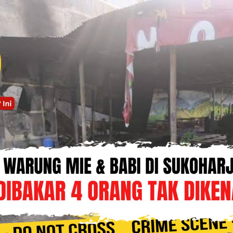 Warung Mie & Babi di Sukoharjo Dibakar 4 Orang tak Dikenal. Negara Ada Di Mana? Ini Ancamannya! | Ep. 2806
