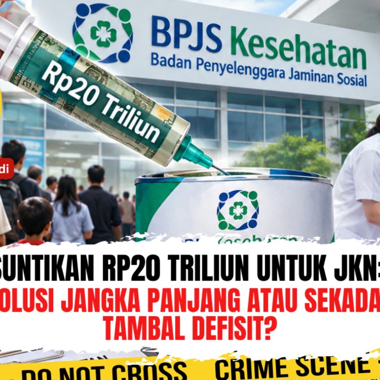 Suntikan Rp20 Triliun untuk JKN: Solusi Jangka Panjang atau Sekadar Tambal Defisit? Ini Sebabnya Subsidi Bengkak Terus! | Ep. 2821