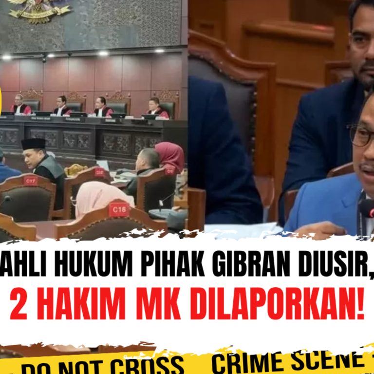 Ahli Hukum Pihak Gibran Diusir, 2 Hakim MK Dilaporkan! Kok Bisa? | Ep. 2822