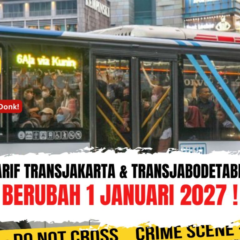 Tarif Transjakarta & Transjabodetabek Berubah 1 Januari 2027! Rakyat Tambah Susah Donk! | Ep. 2823