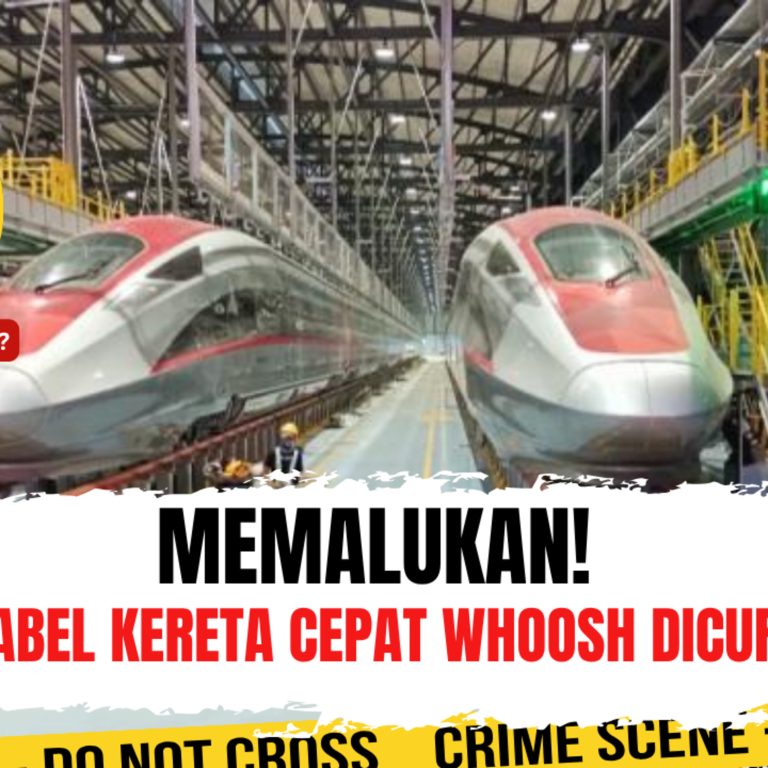 Memalukan! Kabel Kereta Cepat Whoosh Dicuri! | Ep. 2824