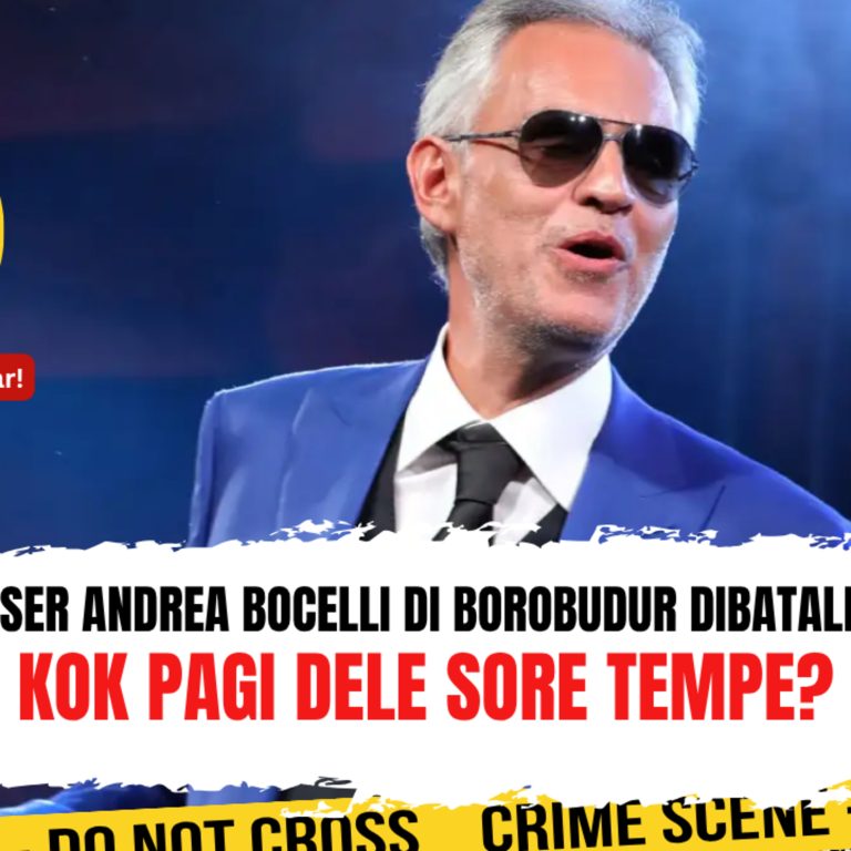 Konser Andrea Bocelli Di Borobudur Dibatalkan. kok pagi dele sore tempe? indonesia rugi besar! | Ep. 2825