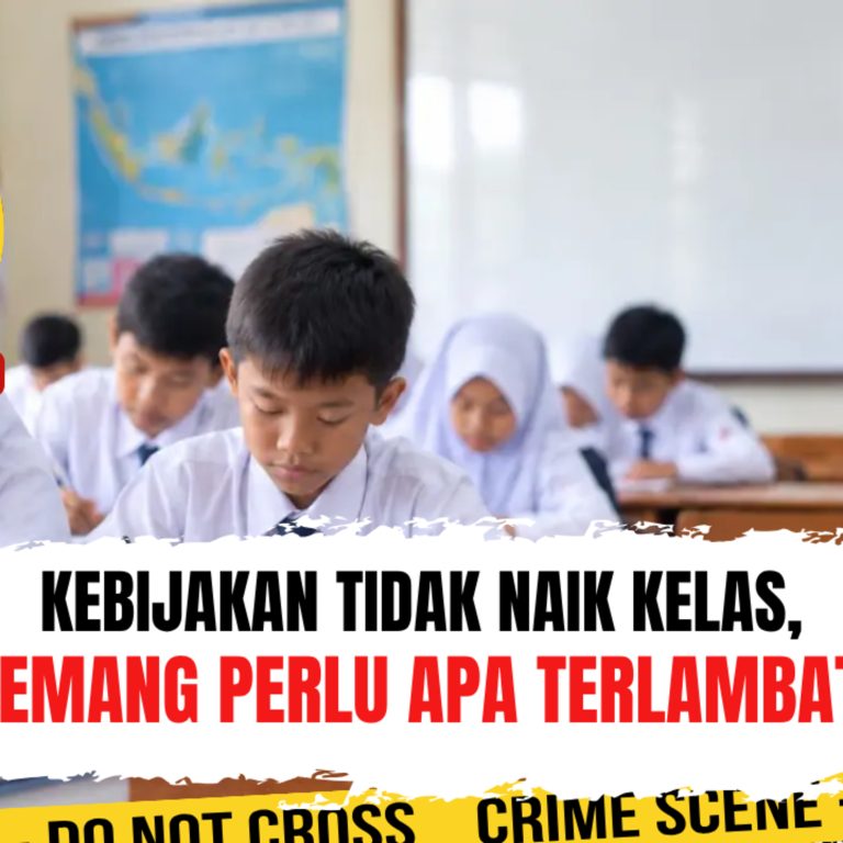 Kebijakan Tidak Naik Kelas, memang perlu apa terlambat? | Ep. 2826