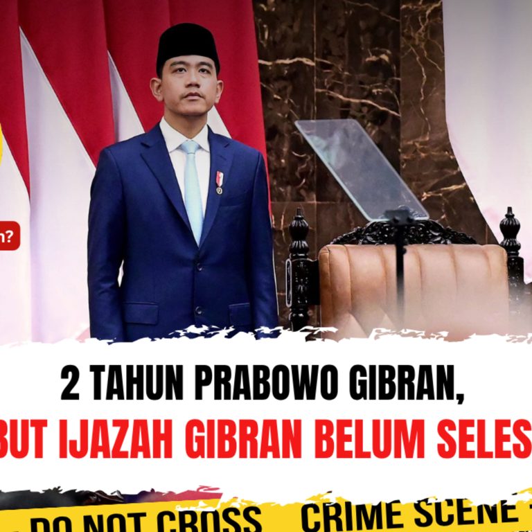 2 Tahun Prabowo Gibran, Ribut Ijazah Gibran Belum Selesai. Perlukah Diributkan? | Ep. 2832